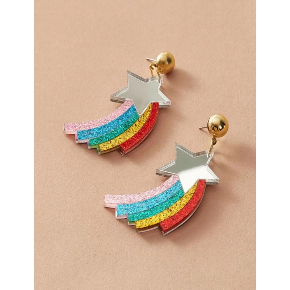 🌈Star Rainbow Earrings🌈